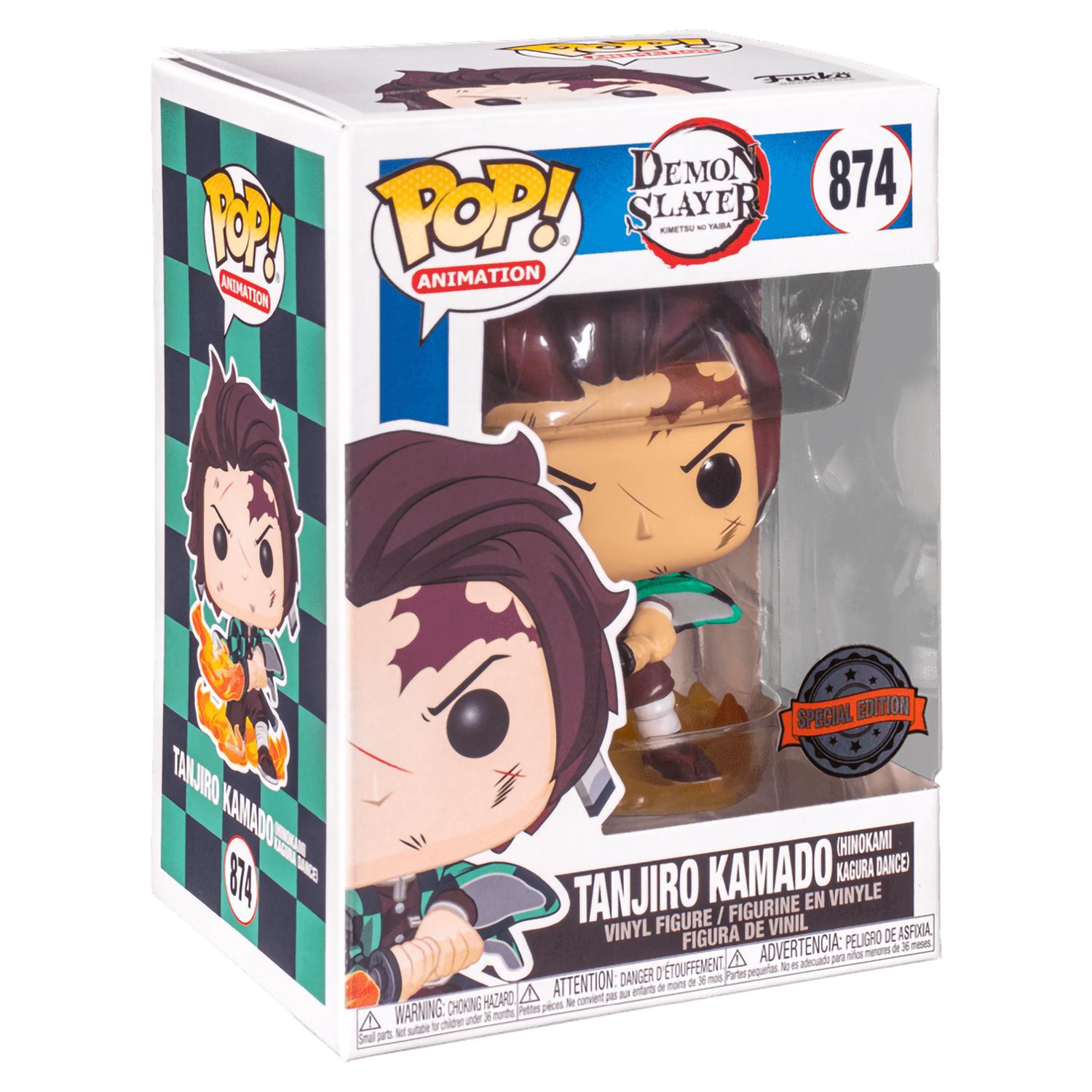 Фигурка Funko POP Animation Demon Slayer Kimetsu no Yaiba Tanjiro