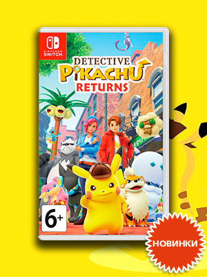Detective Pikachu Returns  Nintendo Switch –     ! 