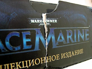 Причина уценки: Warhammer 40,000: Space Marine. Коллекционное издание