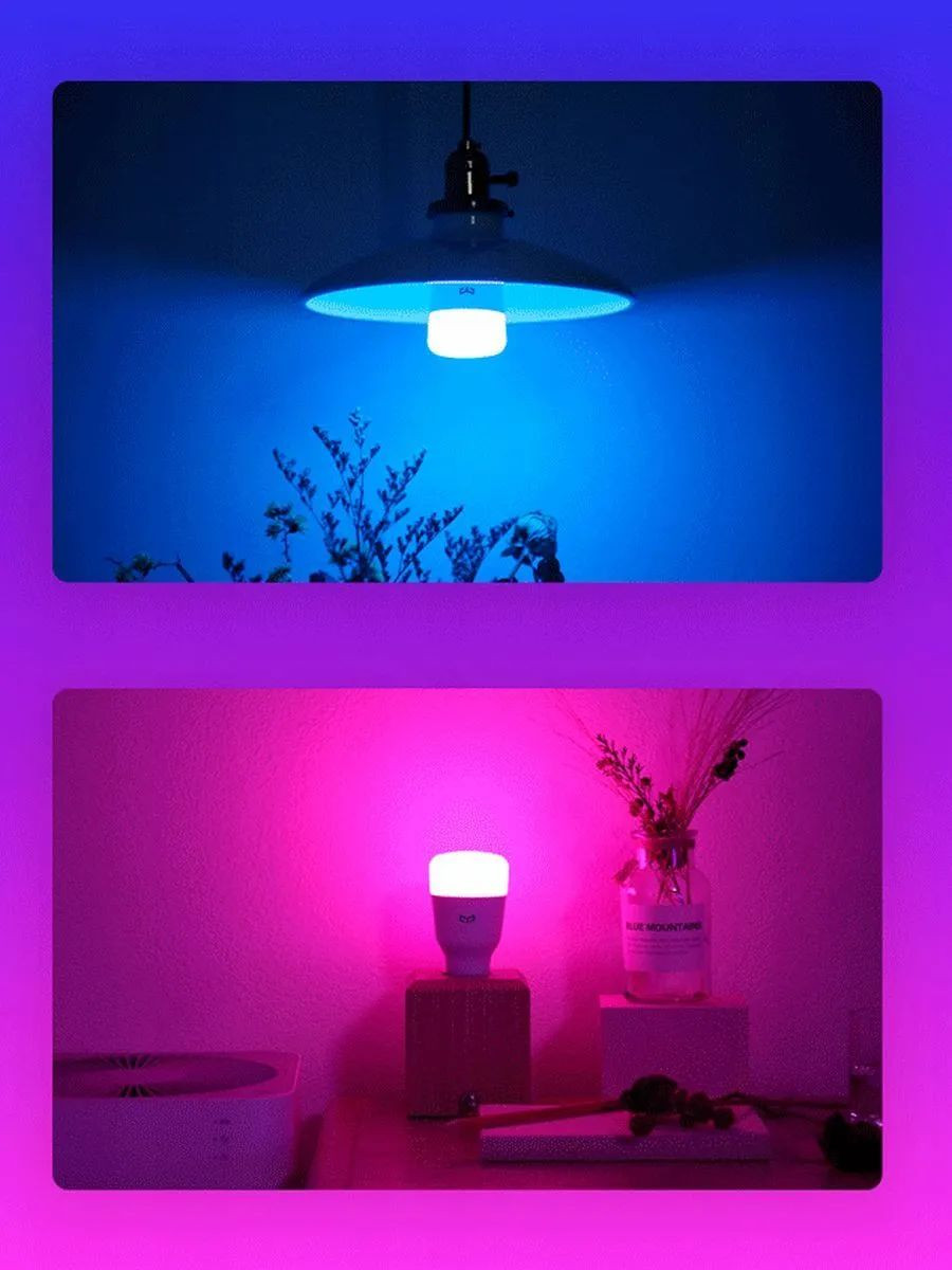  LED- Yeelight Smart LED Bulb W3(Multiple color) YLDP005