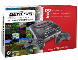   SEGA Retro Genesis Modern (PAL Edition) + 170  + 2 