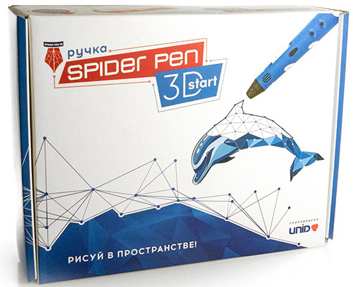 3D- Spider Pen Start (Grey) +   40 