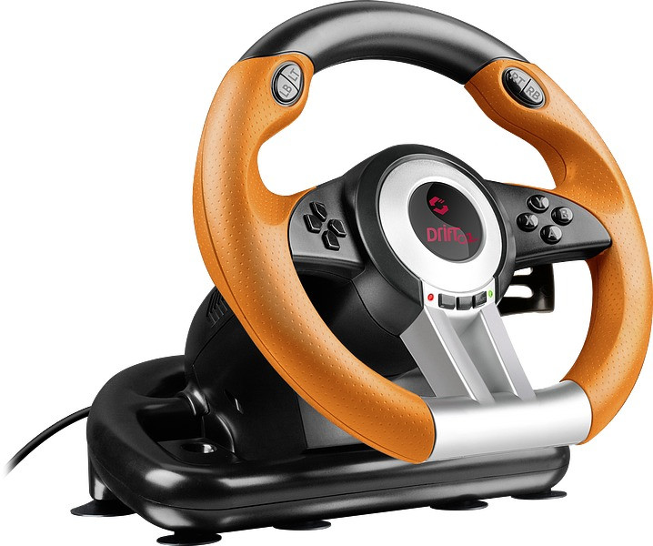  Speedlink DRIFT O.Z. Racing Wheel  PC (SL-6695-BKOR-01)