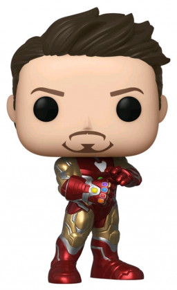  Funko POP Marvel: Avengers Endgame  Iron Man With Gauntlet Bobble-Head (9,5 )