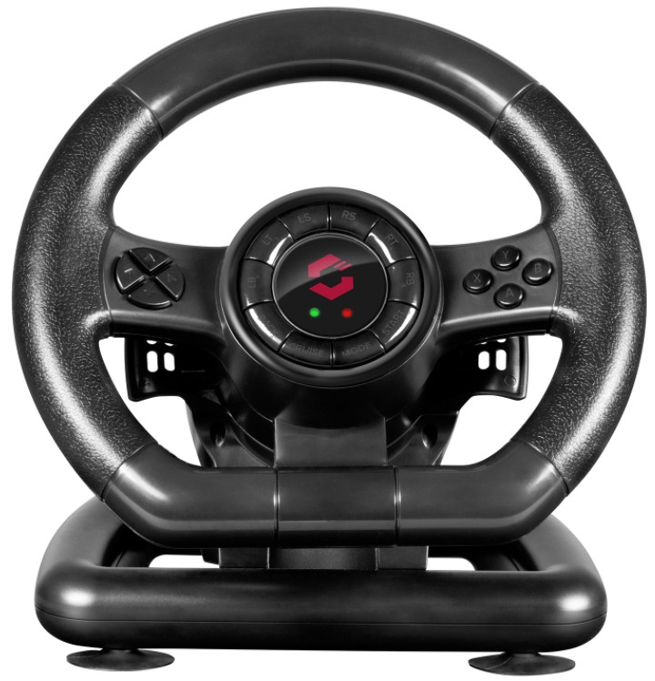  Speedlink Black Bolt Racing Wheel (SL-650300-BK)  PC