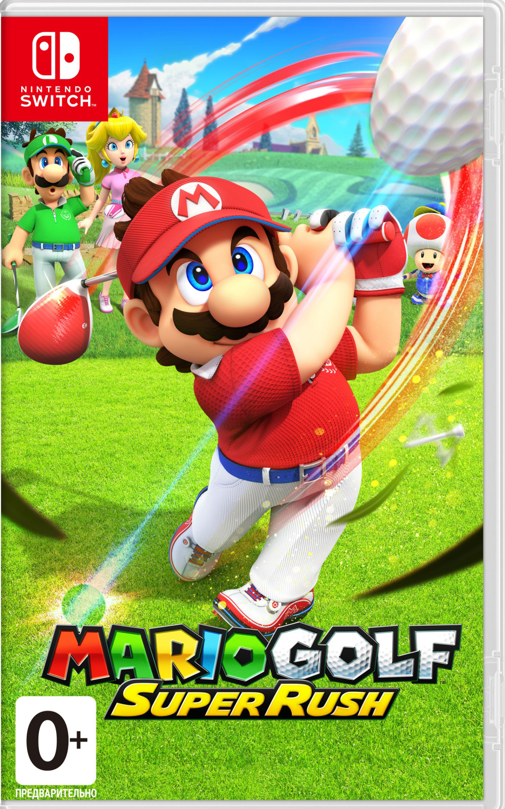  Mario Golf: Super Rush ( +  Super Mario 1 Up Shaped)