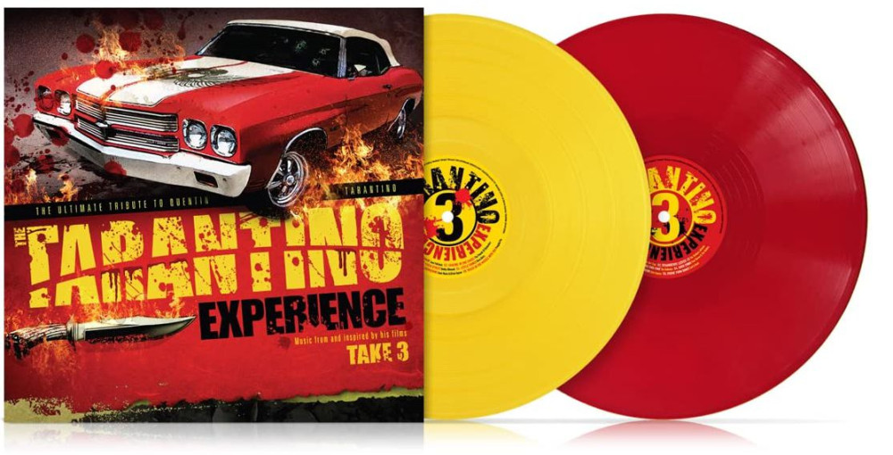 V/A Tarantino Experience Take 3  Coloured Red & Yellow Vinyl  2LP +   COEX   12" 25 