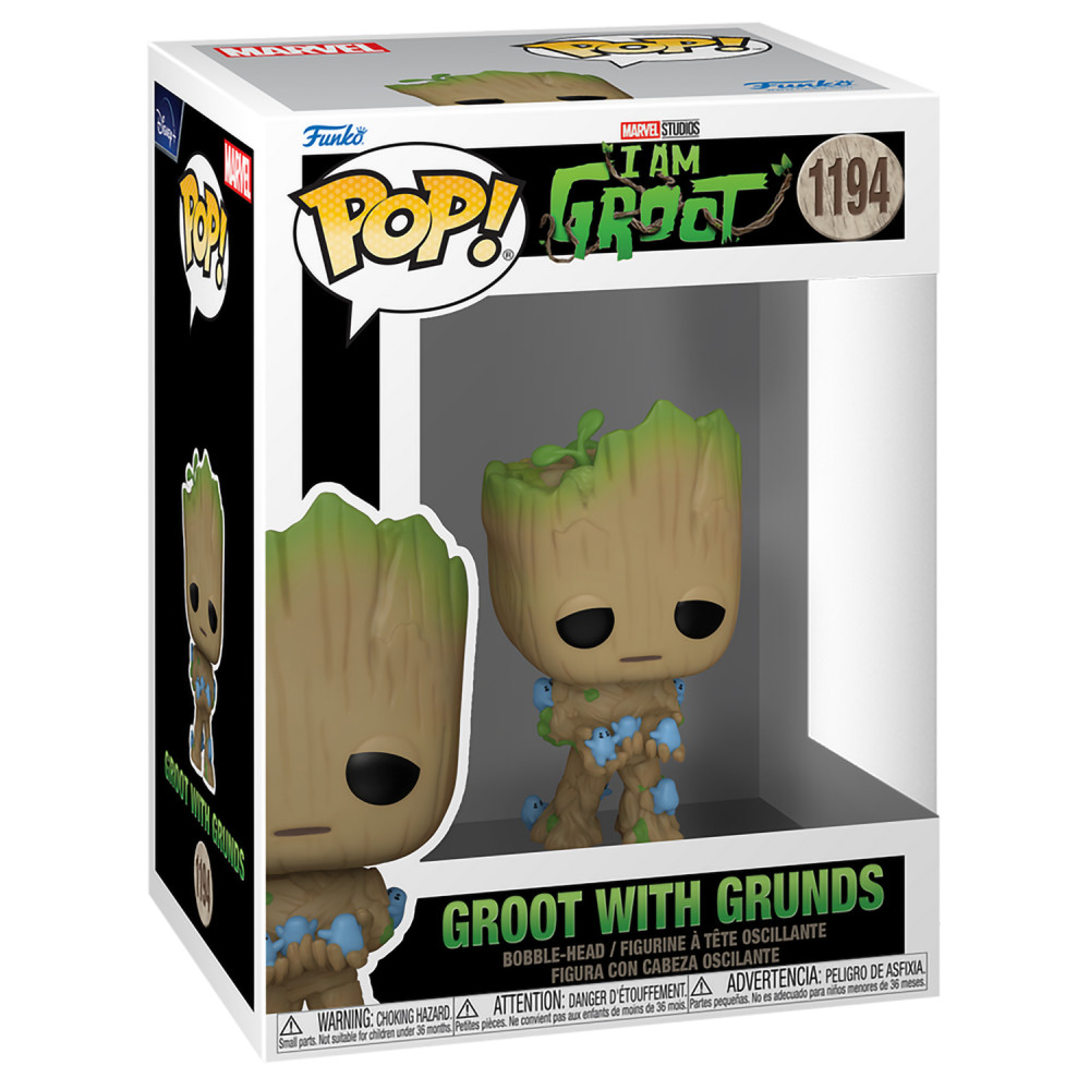  Funko POP Marvel: I Am Groot  Groot With Grunds (9,5 )