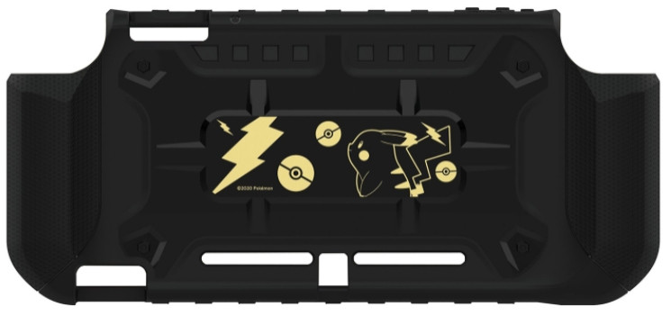  Hori Hybrid system armour  Pikachu Black & Gold  Nintendo Switch Lite (NS2-077U)