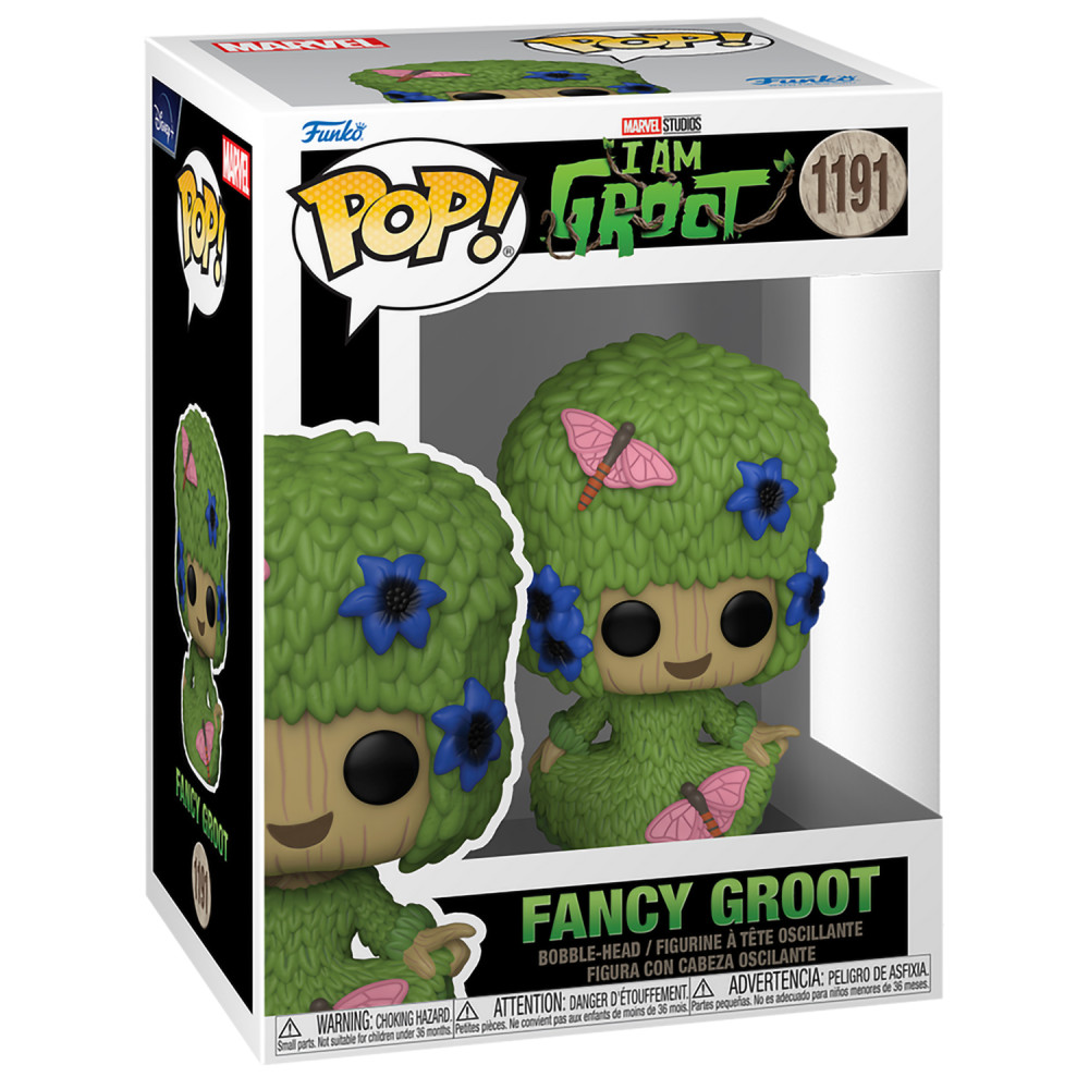  Funko POP Marvel: I Am Groot  Fancy Groot Marie Hair (9,5 )