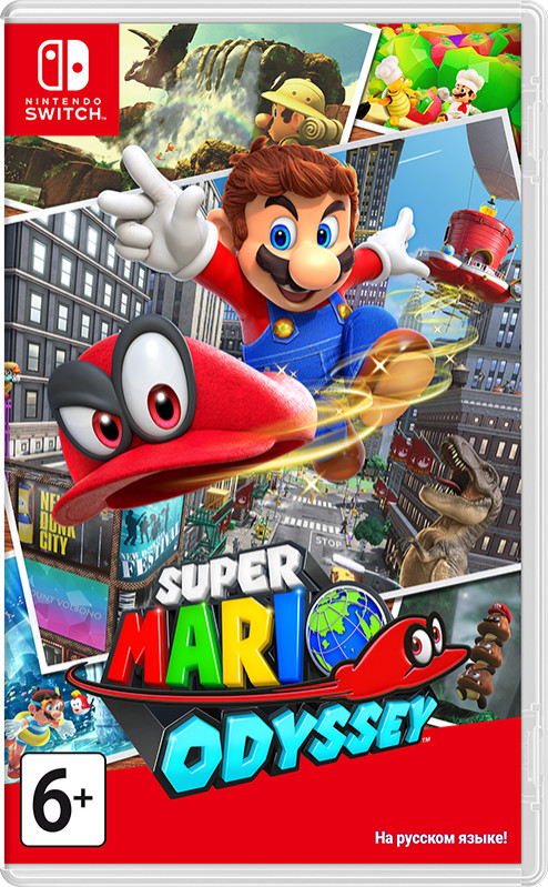  Super Mario Odyssey ( +  Super Mario 1 Up Shaped)