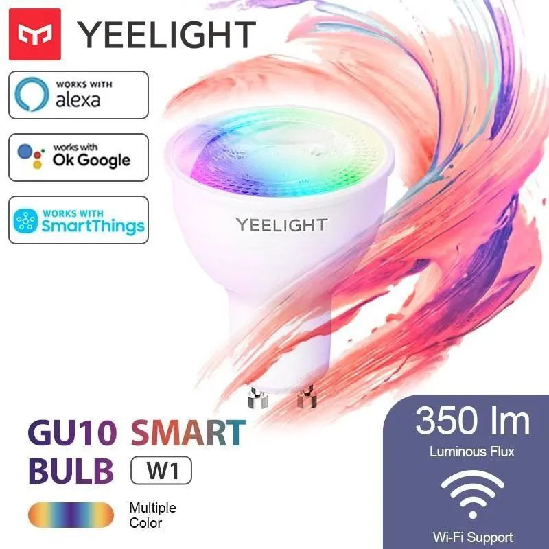   Yeelight GU10 Smart bulb(Multicolor) -  4 .