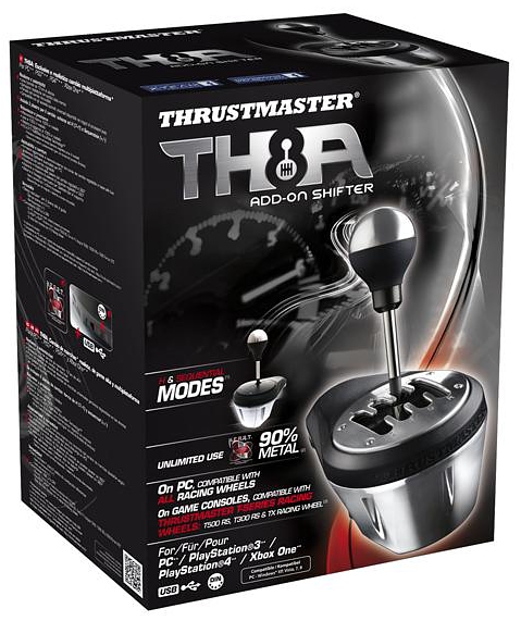 

Коробка передач Thrustmaster TH8A Add-On Shifter для PS4 / PS3 / PC / Xbox One