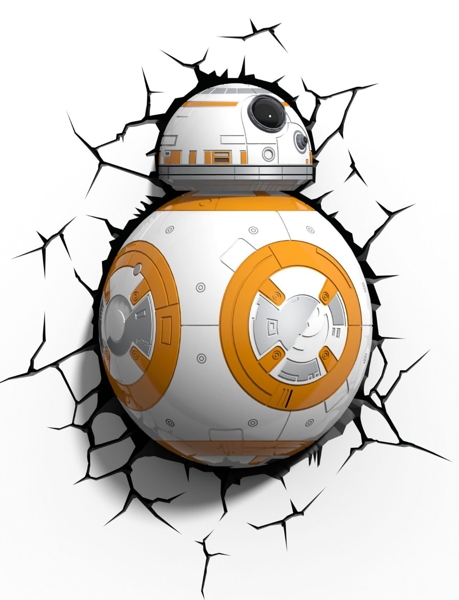 3D светильник Star Wars. Дроид BB-8