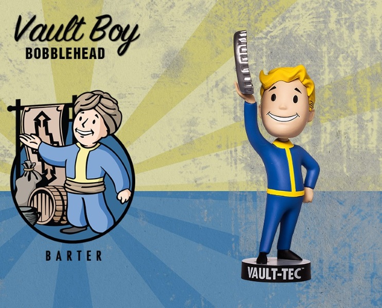 

Фигурка Fallout 4 Vault Boy 111 Bobbleheads: Series Two – Barter (13 см)