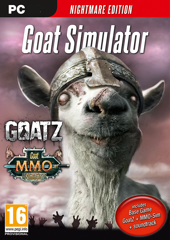 Goat Simulator. Goaty Nightmare Edition [PC, Цифровая версия] (Цифровая версия)