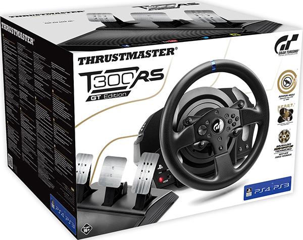 

Гоночный руль Thrustmaster T300 RS Gran Turismo Edition EU Version для PS5 / PS4