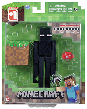 Фигурка Minecraft Core Enderman с аксессуарами (6 см)