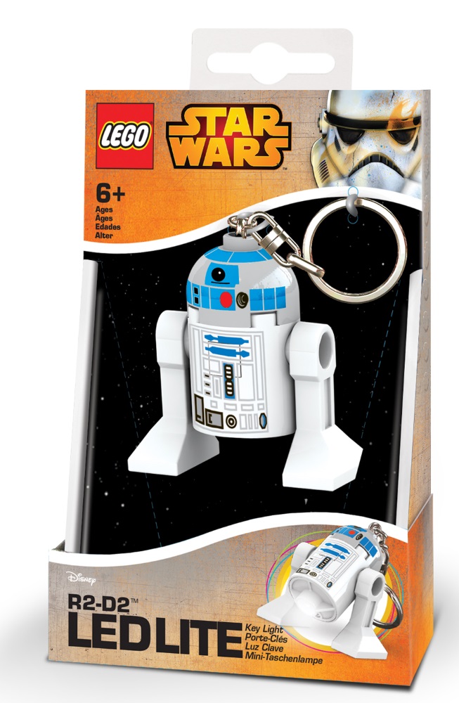 Брелок-фонарик для ключей LEGO Star Wars: R2-D2