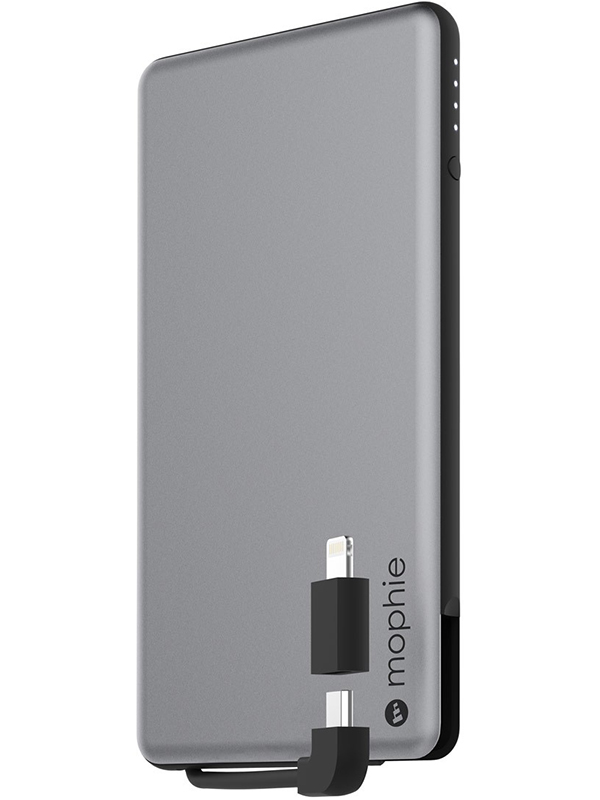 Портативное зарядное устройство Mophie Powerstation Plus (серый космос)