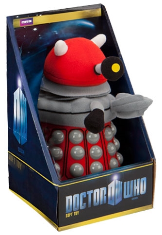 Мягкая игрушка Doctor Who: Dalek (красный) (20 см)