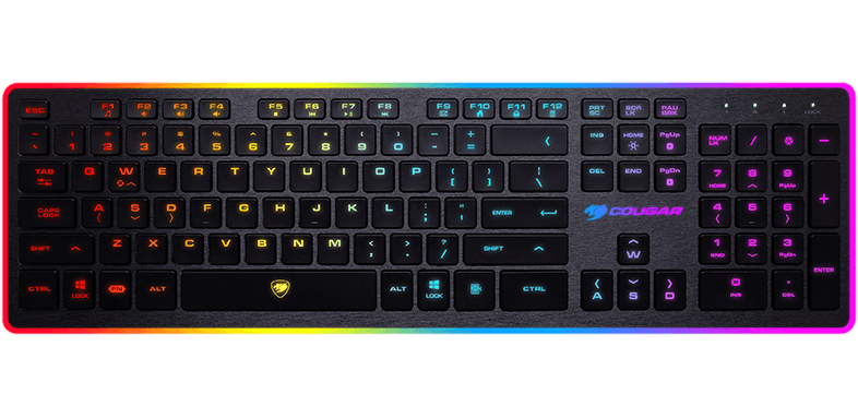 Клавиатура Cougar Vantar проводная игровая с подсветкой для PC