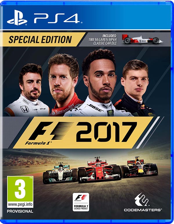 

F1 2017. Особое издание [PS4]