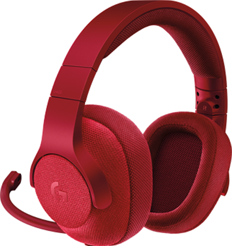 

Гарнитура Logitech Headset G433 Gaming Retail проводная игровая Fire Red для PC