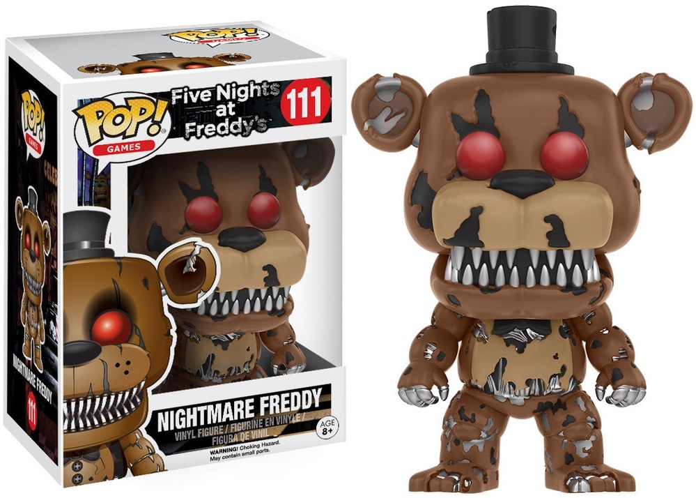 цена Фигурка Funko POP Games: Five Nights at Freddy's – Nightmare Freddy (9,5 см)