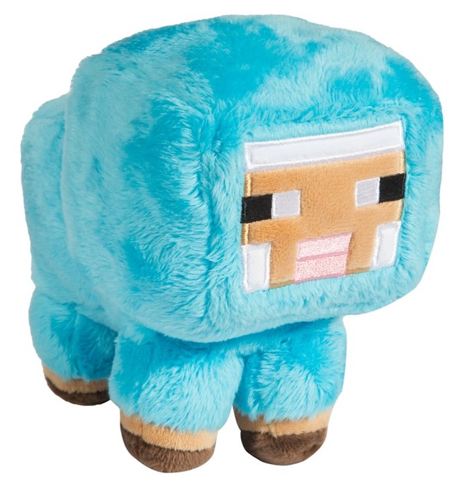 

Мягкая игрушка Minecraft: Small Baby Sheep Blue (18 см)