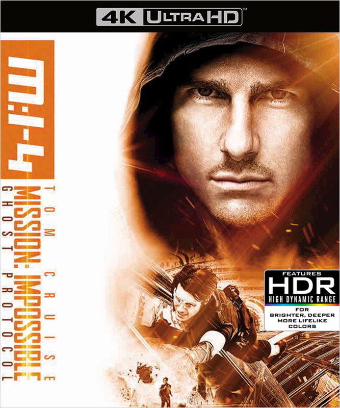 Миссия невыполнима: Протокол Фантом (Blu-ray 4K Ultra HD)