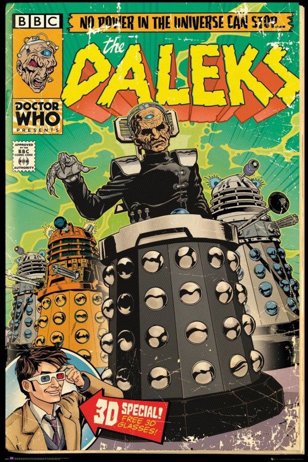 

Плакат Doctor Who: Daleks Comic (№145)