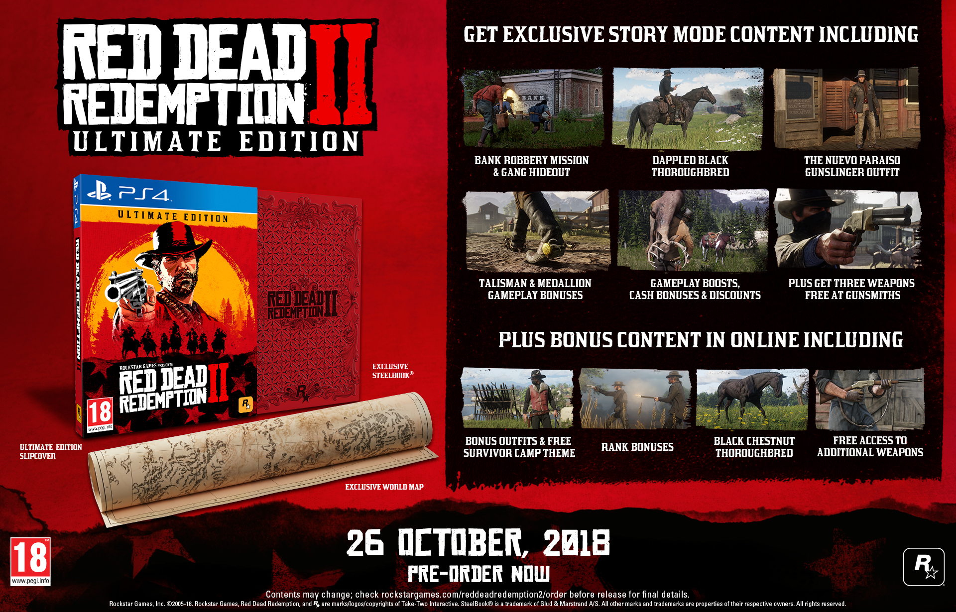 Red Dead Redemption 2. Ultimate Edition [PS4] - купить игру для Playstation  4 по цене 5498 руб с доставкой в интернет-магазине 1С Интерес