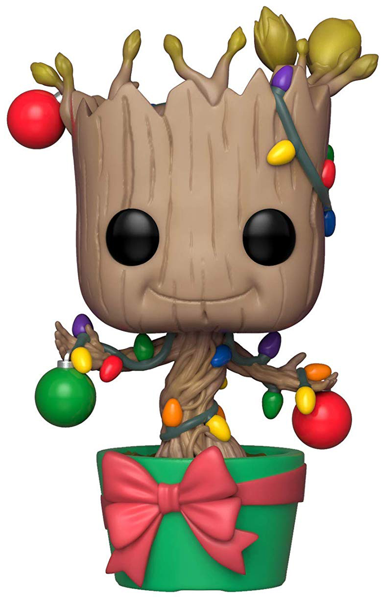 

Фигурка Funko POP Marvel: Holiday – Groot With Lights Bobble-Head (9,5 см)