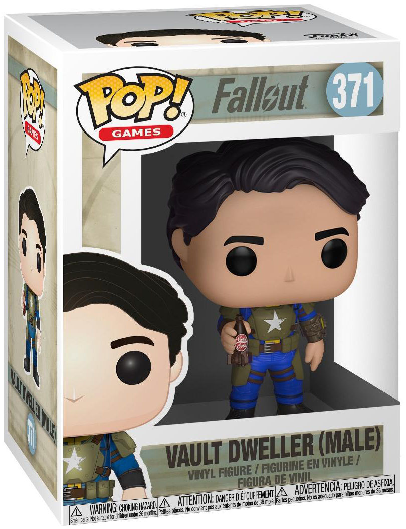 Фигурка Funko POP Games: Fallout – Vault Dweller Male (9,5 см) - купить по  цене 1390 руб с доставкой в интернет-магазине 1С Интерес