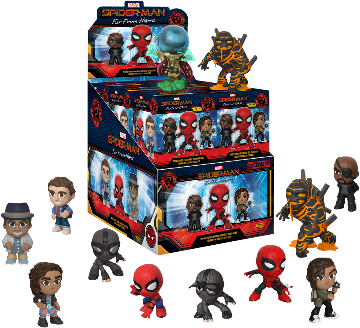 

Фигурка Funko Mystery Minis Blind Box: Spider-Man: Far From Home – Exclusive 1 (1 шт. в ассортименте)