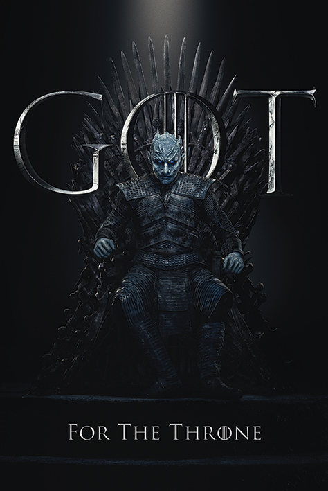 Плакат Game Of Thrones: The Night King For The Throne (№260)