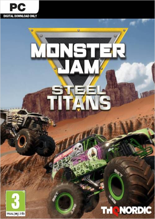 Monster Jam: Steel Titans [PC, Цифровая версия] (Цифровая версия)