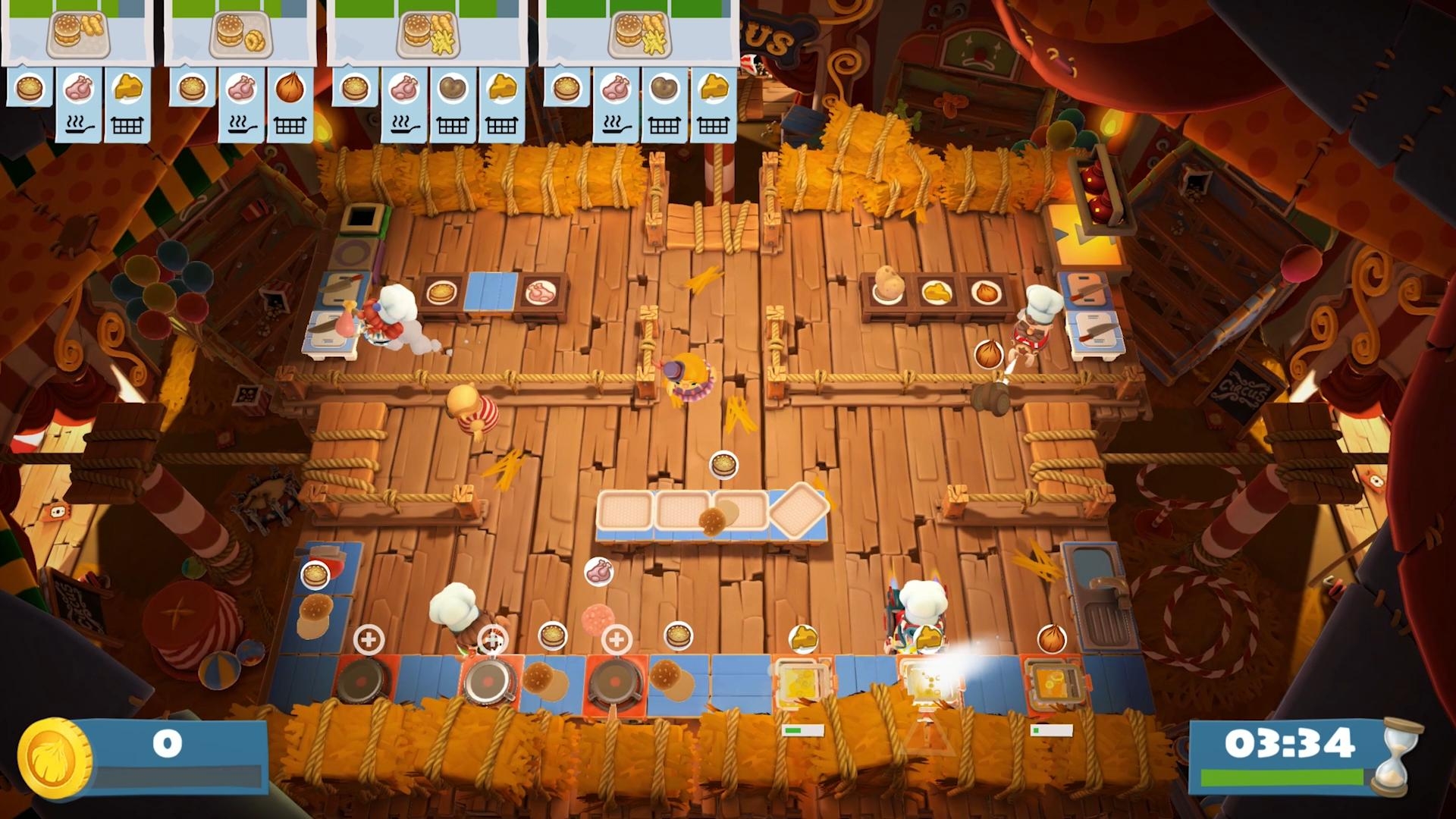 Overcooked! 2: Carnival of Chaos. Дополнение [PC, Цифровая версия] - купить  компьютерную игру по цене 329 руб в интернет-магазине 1С Интерес