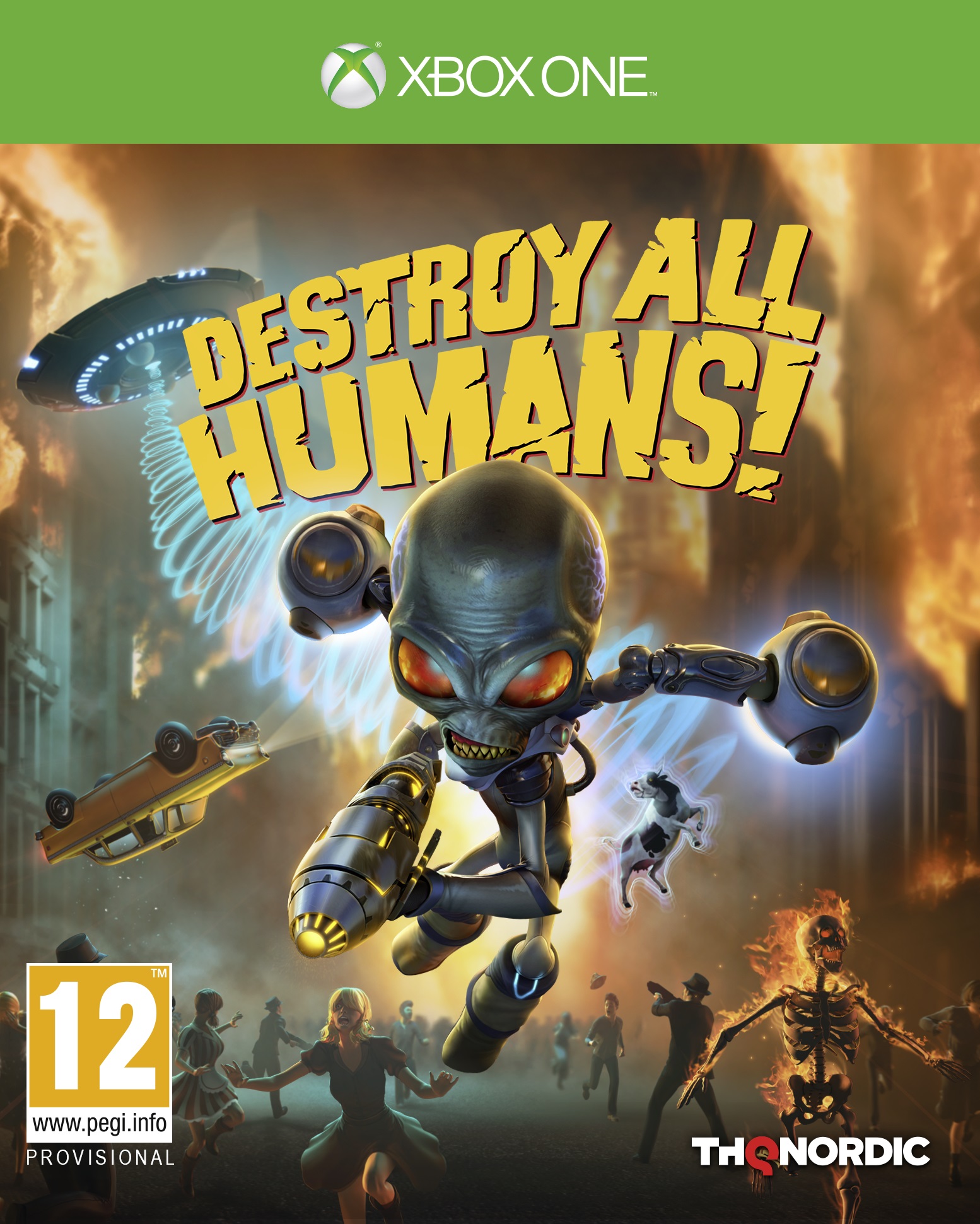 Destroy All Humans! [Xbox One] - купить игру для Xbox ONE по цене 2699 руб  с доставкой в интернет-магазине 1С Интерес