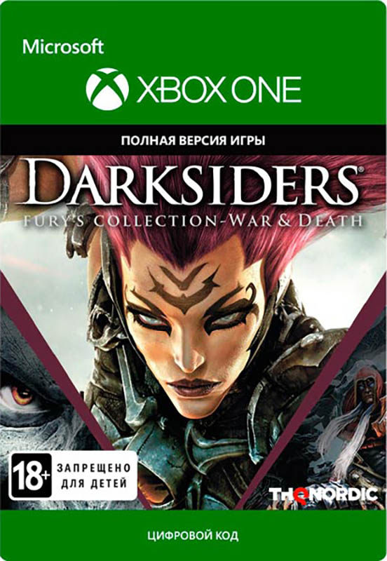 

Darksiders: Fury's Collection - War and Death [Xbox One, Цифровая версия] (Цифровая версия)