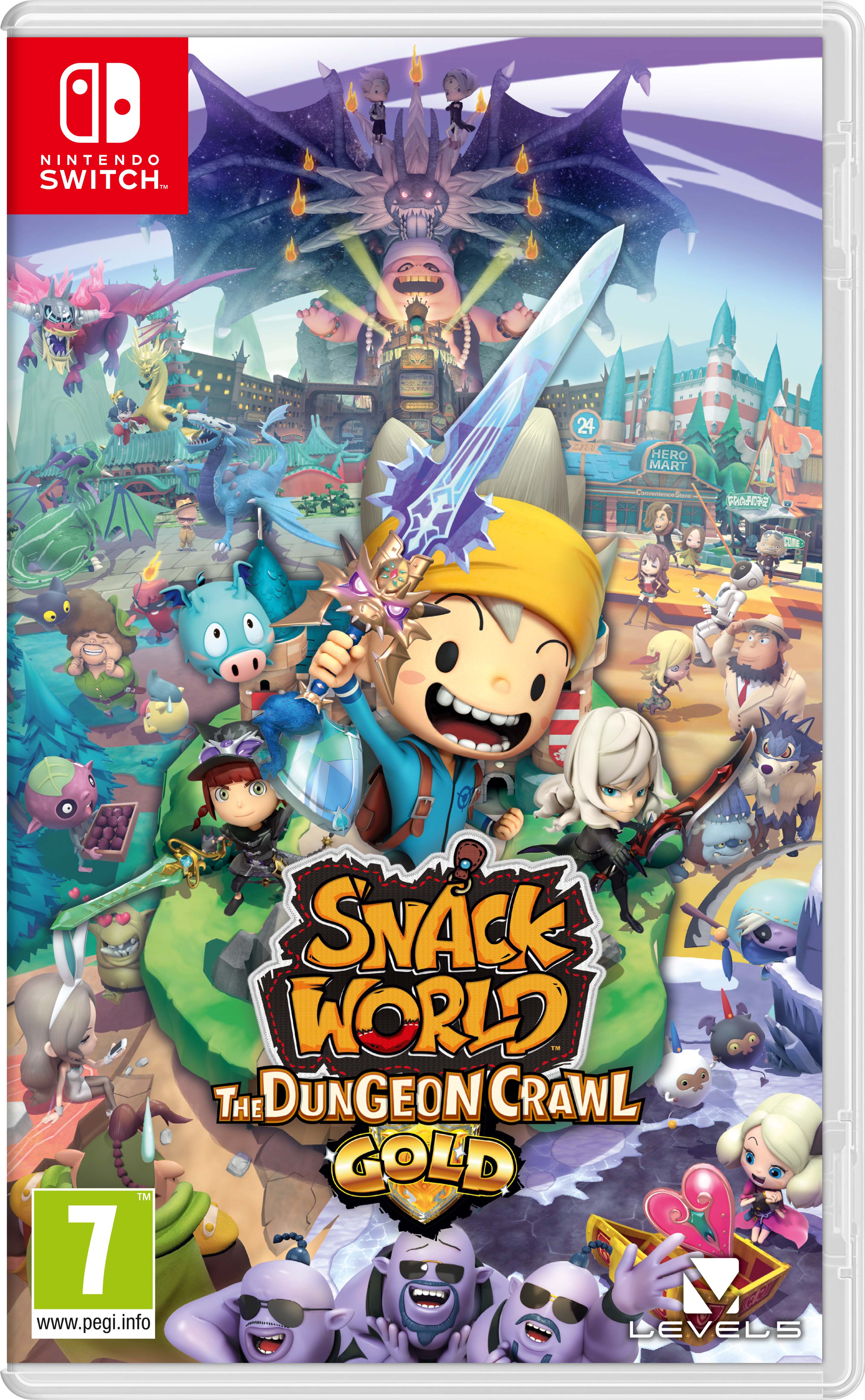 Snack World: The Dungeon Crawl. Gold [Switch] от 1С Интерес