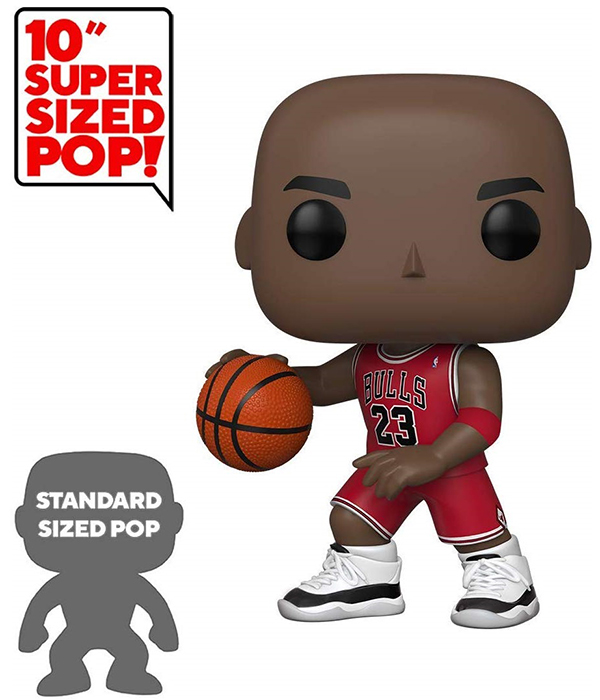 цена Фигурка Funko POP Basketball: NBA Chicago Bulls – Michael Jordan Red Jersey (25 см)