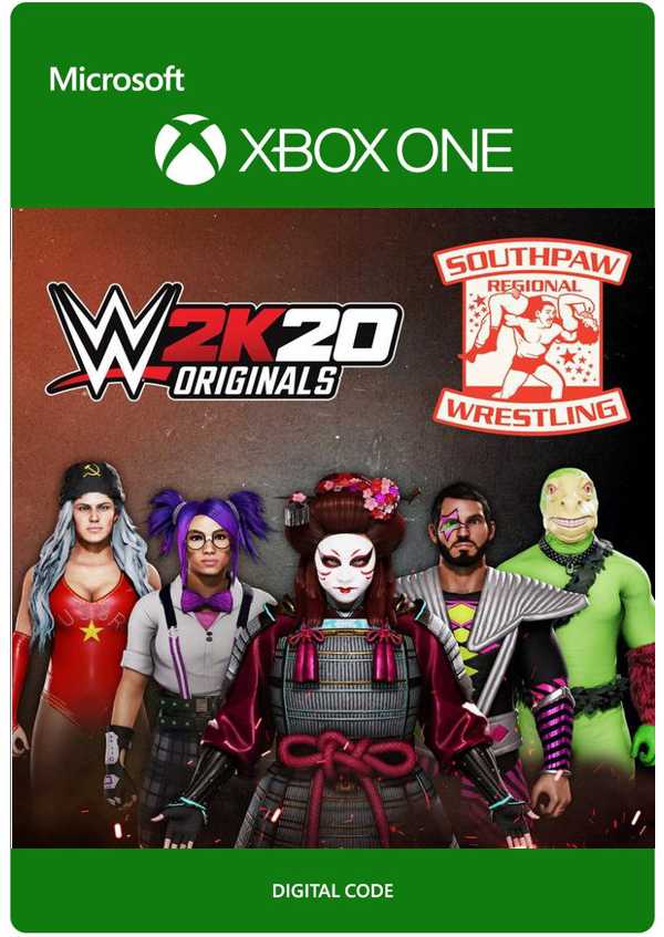 цена WWE 2K20 Originals: Southpaw Regional Wrestling. Дополнение [Xbox One, Цифровая версия] (Цифровая версия)