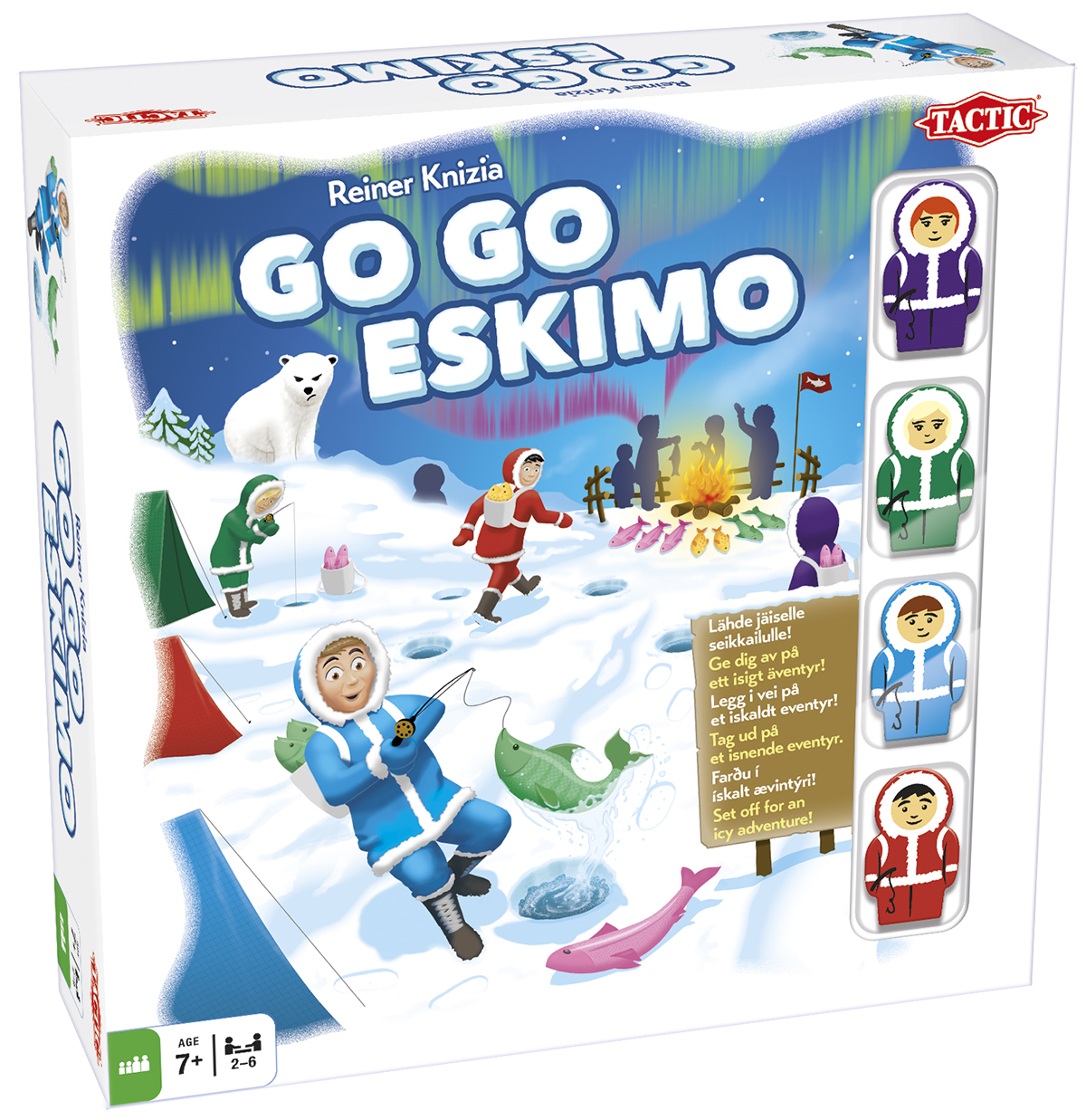 Настольная игра Go Go Eskimo Вперед Северный народ + Шоколад Кэт 12 Для  геймера 60г Набор - купить по цене 3290 руб с доставкой в интернет-магазине  1С Интерес