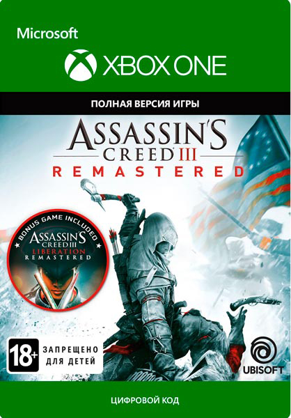 Assassin’s Creed III. Remastered [Xbox One, Цифровая версия] (Цифровая версия)