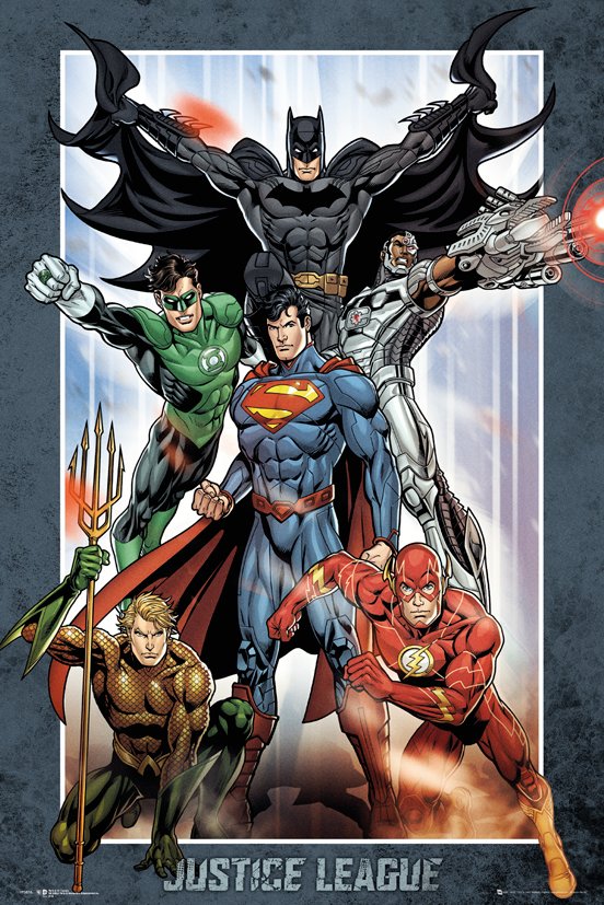 Постер DC Comics: Justice League Group