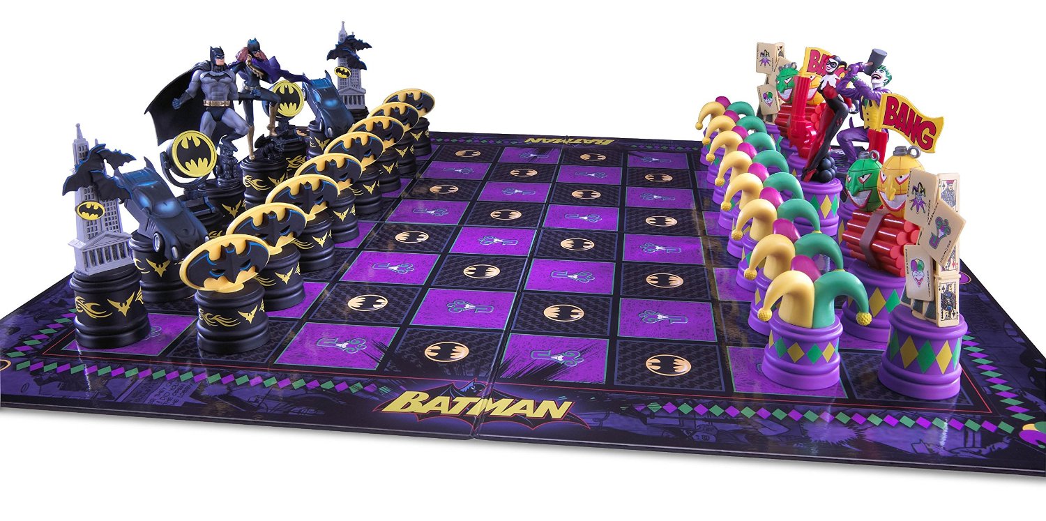 Настольная игра Шахматы: Batman Dark Knight Vs Joker - купить по цене 9490  руб с доставкой в интернет-магазине 1С Интерес