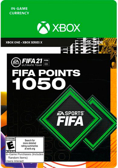 FIFA 21 Ultimate Team: 1050 очков FIFA Points [Xbox, Цифровая версия] (Цифровая версия)