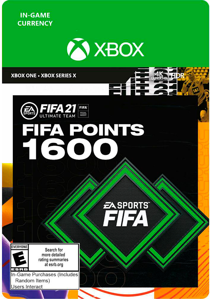 FIFA 21 Ultimate Team: 1600 очков FIFA Points [Xbox, Цифровая версия] (Цифровая версия)